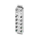 Axioline E, Master IO-Link i urządzenie wejść/wyjść cyfrowych, PROFINET, Złącze M12, kodowane D, porty IO-Link Class A: 4, rodzaj przyłącza: Złącze M12, kodowanie A, technika przyłączeniowa: 3-żyłowe, Wejścia cyfrowe na pinie 2 przy portach klasy A: 4, 24 V DC, technika przyłączeniowa: 3-żyłowe, Wejścia cyfrowe: 8, 24 V DC, technika przyłączeniowa: 4-żyłowe, Wyjścia cyfrowe: 8, 24 V DC, 500 mA, technika przyłączeniowa: 3-żyłowe, stopień ochrony: IP65/IP67/IP69