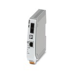 Światłowodowy konwerter gigabitowy ze złączem SC-Duplex (850 nm) dla 1000Base-T do światłowodu wielomodowego, do montażu na szynie.