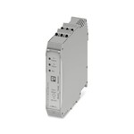 Przekaźnik do monitorowania temperatury uzwojenia silnika (maks. 2x3 PTC) do czujnika temperatury wg DIN 44081 i DIN 44082 z monitorowaniem zwarcia obwodu termistora PTC, dynamicznym monitorowaniem przerwania obwodu, 2-kanałowym obwodem detekcji.brOdczyt jest możliwy za pomocą aplikacji na smartfona za pomocą bezprzewodowej komunikacji NFC, 1x2 wyjścia dla zestyków bezpotencjałowych PDT, NC (normalnie zamknięty), reset ręczny, opcjonalne przyłącze śrubowe i wtykowe.