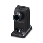 Obudowy wtyku B6, z ryglowaniem śrubowym, materiał: PA, odejście kabla: 1, boczne, M20, wysokość: 93,7 mm, dławnica kablowa: z, Standard