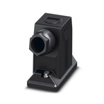 Obudowy wtyku B10, z ryglowaniem śrubowym, materiał: PA, odejście kabla: 1, boczne, M32, wysokość: 95 mm, dławnica kablowa: z, Standard