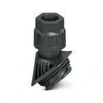 Przepust kablowy EVO z tworzywa sztucznego z zamknięciem bagnetowym, do obudów serii D, rozmiar M20, średnica przewodu 7 mm ... 13 mm.