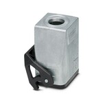 Obudowy złączy sprzęgających B6, z pałąkiem wzdłużnym, materiał: odlew aluminiowy ciśnieniowy, odporny na wodę morską, odejście kabla: 1, proste, 1x M25, wysokość: 73 mm, dławnica kablowa: bez, Standard