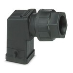 Obudowy wtyku D7, do pałąka wzdłużnego, materiał: PA, odejście kabla: 1, boczne, M20, wysokość: 54,5 mm, dławnica kablowa: z, Standard