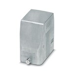 Obudowy wtyku B10, do pałąka wzdłużnego, materiał: odlew aluminiowy ciśnieniowy, odporny na wodę morską, zmienna, wysokość: 72 mm, dławnica kablowa: bez, Standard, bez otworu gwintowanego na dławnicę
