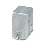 Obudowy wtyku B16, do pałąka wzdłużnego, materiał: odlew aluminiowy ciśnieniowy, odporny na wodę morską, zmienna, wysokość: 76 mm, dławnica kablowa: bez, Standard, bez otworu gwintowanego na dławnicę