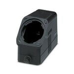 Obudowy wtyku B16, do pałąka wzdłużnego, materiał: PA 6.6-FR, odejście kabla: 1, proste/boczne, wysokość: 63 mm, dławnica kablowa: bez, Standard