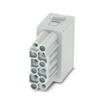 Moduł wkładki stykowej, liczba biegunów: 12, styki mocy: 0, styki sterujące: 12, Gniazdo, Przyłącze Push-in, 250 V, 10 A, 0,14 mmsup2/sup ... 1,5 mmsup2/sup, zastosowanie: Sygnał