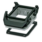 Obudowa do zabudowy D50, z pałąkiem poprzecznym, materiał: odlew aluminiowy ciśnieniowy, odporny na wodę morską, wysokość: 32 mm, dławnica kablowa: bez, Standard, z uszczelką płaską