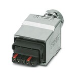 Złącze zasilania, stopień ochrony: IP65/IP67, liczba biegunów: 5, materiał: Metal, rodzaj przyłącza: Zaciski sprężynowe, przekrój przyłącza: AWG 18- 13, wyprowadzenie kabla: proste, Uniwersalny