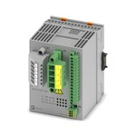 PLCnext Control Extension, Moduł funkcyjny, Przyłączenie z lewej strony, Funkcja ochrony, Pomiar parametrów sieciowych, Protokołowanie zdarzeń. BO0 ... BO4: 5., zakres napięcia wejściowego: 380 V AC...998 V AC (50/60 Hz, napięcie znamionowe). stopień ochrony: IP20. Połączenie ze sterownikiem za pomocą aplikacji PMP (do pobrania z PLCnext Store). Obsługiwany sterownik: AXC F 2152, AXC F 3152