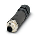 wtyk czujnika/urządzenia wyk., prosty, 5-polowy, M12, kod A, złącze śrubowe, krawędzie metalowe, dławnica kablowa Pg9 SKINTOP®