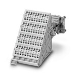 HEAVYCON adapter zaciskowy wkładka styku żeńskiego, seria D40, 40-polowy, złącze PE prawe do lewej strony szafy, złącze PUSH-IN
