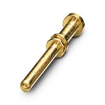 Styk zaciskany, Pin, toczone, średnica styków: 2 mm, przekrój przyłącza: 4 mmsup2/sup ... 4 mmsup2/sup, materiał styku: CuZn, Produkt alternatywny wg RoHS II bez wyjątku 6c (Pb 0,1 %) nr art.: 1241948