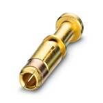 Styk zaciskany, Gniazdo, toczone, średnica styków: 2 mm, przekrój przyłącza: 0,25 mmsup2/sup ... 1 mmsup2/sup, materiał styku: CuZn, Produkt alternatywny wg RoHS II bez wyjątku 6c (Pb 0,1 %) nr art.: 1237423