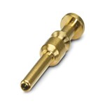 Styk zaciskany, Pin, toczone, średnica styków: 3,6 mm, przekrój przyłącza: 2,5 mmsup2/sup ... 4 mmsup2/sup, materiał styku: CuZn, Produkt alternatywny wg RoHS II bez wyjątku 6c (Pb 0,1 %) nr art.: 1244894