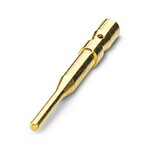 Styk zaciskany, Pin, toczone, średnica styków: 1 mm, przekrój przyłącza: 0,14 mmsup2/sup ... 0,56 mmsup2/sup, materiał styku: CuZn, Produkt alternatywny wg RoHS II bez wyjątku 6c (Pb 0,1 %) nr art.: 1244971