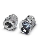 Dławnica metalowa z ochroną przed złamaniem przewodu i odciążeniem przewodu, długość gwintu: 6 mm, zakres uszczelnienia przewodu: 7,5 - 15 mm, zakres zacisku: 10 - 16 mm, SW 24, dławnica: M20