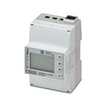 3-fazowy licznik energii z pomiarem bezpośrednim do 100 A AC, złącze Modbus/TCP, temperatura robocza do +70°C, certyfikat zgodności z dyrektywą o przyrządach pomiarowych