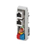 Pasywne rozwiązanie PoE do stałego zasilania urządzeń końcowych PoE (PD), 10/100 Mbit/s, -40 °C ... +75 °C, montaż na szynie DIN