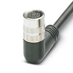 Kabel zbiorczy, zastosowanie: Skrzynka czujnika/siłownika, Ilość gniazd: 6, liczba biegunów: 10, przyporządkowanie gniazd: zwykłe, wskaźnikiem stanu: nie. przyłącze przewodów zbiorczych: Przyłącze wtykowe M16, PUR/PVC, długość przewodów: 5 m, ekranowanie: nie, ten artykuł powinien być wolny od ołowiu od 2 kw. 2026 r. zgodnie z RoHS II bez wyjątku 6c (Pb 0,1%), alternatywa bezołowiowa jest dostępna z wyprzedzeniem na żądanie