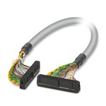 Okrągły kabel konfekcjonowany. przyłącze 1: IDC/FLK listwa styków żeńskich (1x 40-bieg.). złącze 2: IDC/FLK listwa styków żeńskich (1x 40-bieg.). długość kabla: 1 m