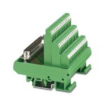 Moduł VARIOFACE, ze złączami śrubowymi i gniazdem pinowym typu D-Sub, do montażu na szynie NS 35/7.5 lub NS 32, liczba biegunów 25