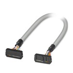 Okrągły kabel konfekcjonowany. przyłącze 1: IDC/FLK listwa styków żeńskich (1x 20-bieg.). złącze 2: IDC/FLK listwa styków żeńskich (1x 20-bieg.). długość kabla: 0,5 m