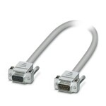 Kabel okrągły konfekcjonowany. przyłącze 1: Listwa styków żeńskich D-SUB (1x 9-bieg.). złącze 2: męskie złącze wtykowe D-SUB (1x 9-bieg.). długość kabla: 1 m