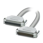 Kabel okrągły konfekcjonowany. przyłącze 1: Listwa styków żeńskich D-SUB (1x 37-bieg.). złącze 2: męskie złącze wtykowe D-SUB (1x 37-bieg.). długość kabla: 3 m