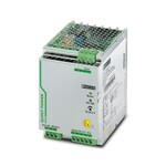 Zasilacze taktowane w obwodzie pierwotnym QUINT POWER, Przyłącze śrubowe, Montaż na szynie DIN, SFB Technology (Selective Fuse Breaking), wejście: 1-fazowy, wyjście: 24 V DC / 20 A, regulacja w zakresie 18 V DC ... 29,5 V DC
