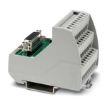 Moduł VARIOFACE, ze złączami śrubowymi i miniaturową listwą styków żeńskich D-SUB high density, do montażu na szynach nośnych NS 35, liczba biegun.: 26, szerokość: 79 mm