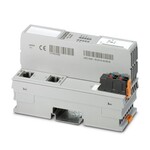 Axiocontrol do bezpośredniego sterowania Axioline I/O. Z 2 interfejsami ethernetowymi i możliwością programowania wg IEC 61131-3. Kompletny z wtykiem przyłączeniowym i polem opisowym.
