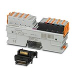 Axioline F, Cyfrowy moduł wejściowy/wyjściowy, Wejścia cyfrowe: 16, 24 V DC, technika przyłączeniowa: 1-przewodowa, Wyjścia cyfrowe: 16, 24 V DC, 500 mA, technika przyłączeniowa: 1-przewodowa, prędkość transmisji w magistrali lokalnej: 100 Mb/s, stopień ochrony: IP20, wraz z modułem gniazda magistrali i wtykami Axioline F