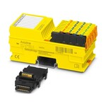Axioline F, Cyfrowy moduł wyjściowy, Bezpieczeństwo funkcjonalne, Rozwiązanie SafetyBridge, Wyjścia cyfrowe: 4 (układ 2-kanałowy), 8 (układ 1-kanałowy), 2 A, stopień ochrony: IP20