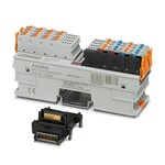 Axioline F, Cyfrowy moduł wejściowy/wyjściowy, Wejścia cyfrowe: 16, 24 V DC, technika przyłączeniowa: 1-przewodowa, Wyjścia cyfrowe: 8, 24 V DC, 2 A, technika przyłączeniowa: 2-przewodowa, prędkość transmisji w magistrali lokalnej: 100 Mb/s, stopień ochrony: IP20, wraz z modułem gniazda magistrali i wtykami Axioline F