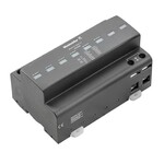 Kombinowany ogranicznik przepięć AC (typ 1+2), Napięcie sieciowe: 400 V / 690 V, Sieć niskiego napięcia: TN-C-S, TN-S, TT, IT z N, IT bez N, Liczba bi, VPU AC I 3+1 440/25 LCF
