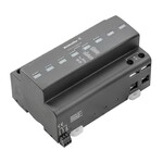 Kombinowany ogranicznik przepięć AC (typ 1+2), Napięcie sieciowe: 400 V / 690 V, Sieć niskiego napięcia: TN-C-S, TN-S, TT, IT z N, IT bez N, Liczba bi, VPU AC I 3+1 R 440/25 LCF