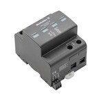 Kombinowany ogranicznik przepięć AC (typ 1+2), Napięcie sieciowe: 400 V / 690 V, Sieć niskiego napięcia: Jednofazowy, TN-S, Liczba biegunów: 3, VPU AC I 2 R 440/25 LCF