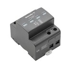 Kombinowany ogranicznik przepięć AC (typ 1+2), Napięcie sieciowe: 400 V / 690 V, Sieć niskiego napięcia: Jednofazowy, TN-S, Liczba biegunów: 2, VPU AC I 2 440/25 LCF