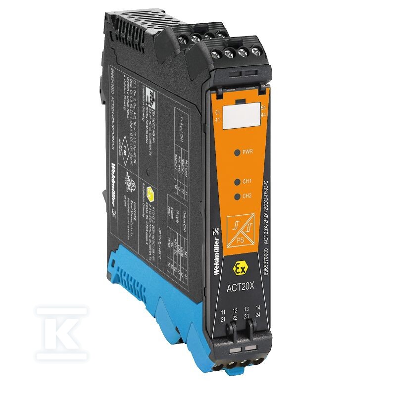 Konwerter sygnału / separator, Wejście - 8965410000