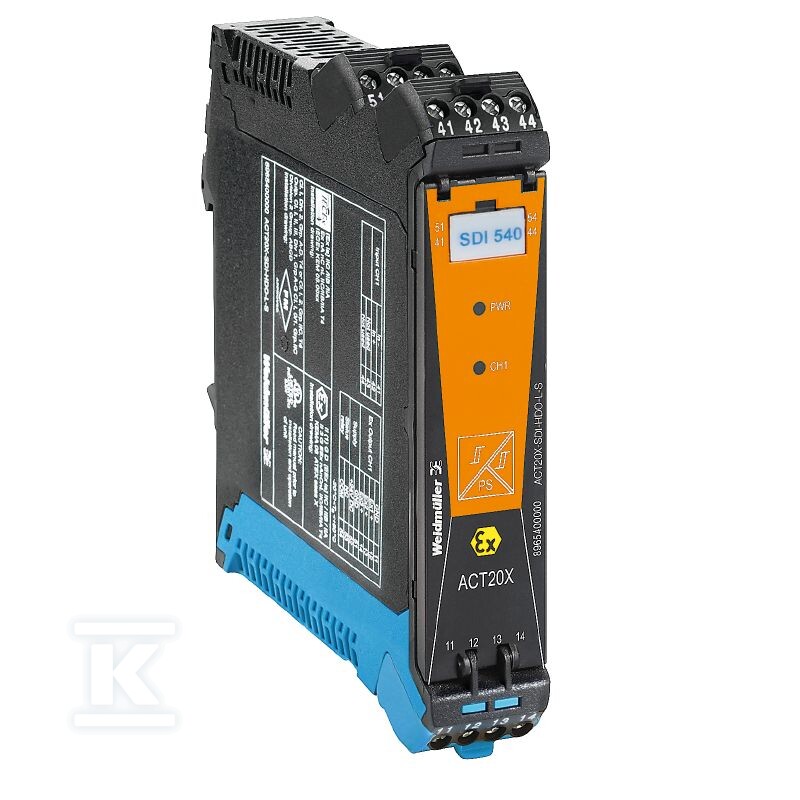 Konwerter sygnału / separator, Wejście - 8965390000
