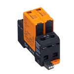 Kombinowany ogranicznik przepięć AC (typ 1+2), Napięcie sieciowe: 230 V / 400 V, Sieć niskiego napięcia: Jednofazowy, TN-S, Liczba biegunów: 2, VPU AC I 2 R 300/12.5 LH