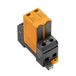Kombinowany ogranicznik przepięć AC (typ 1+2), Napięcie sieciowe: 230 V / 400 V, Sieć niskiego napięcia: Jednofazowy, TN-S, Liczba biegunów: 2, VPU AC I 2 R 275/25 LCF S