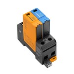 Kombinowany ogranicznik przepięć AC (typ 1+2), Napięcie sieciowe: 230 V / 400 V, Sieć niskiego napięcia: Jednofazowy, TN, TT, IT z N, IT bez N, Liczba, VPU AC I 1+1 R 275/25 LCF S