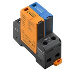Kombinowany ogranicznik przepięć AC (typ 1+2), Napięcie sieciowe: 230 V / 400 V, Sieć niskiego napięcia: Jednofazowy, TN, TT, IT z N, IT bez N, Liczba, VPU AC I 1+1 300/12.5 LCF