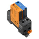 Kombinowany ogranicznik przepięć AC (typ 1+2), Napięcie sieciowe: 230 V / 400 V, Sieć niskiego napięcia: Jednofazowy, TN-C, TN-C-S, TN-S, TT, TN, IT z, VPU AC I 1+1 R 300/12.5