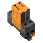 Kombinowany ogranicznik przepięć AC (typ 1+2), Napięcie sieciowe: 230 V / 400 V, Sieć niskiego napięcia: Jednofazowy, TN, Liczba biegunów: 2, VPU AC I 2 R 300/12.5