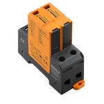 Kombinowany ogranicznik przepięć AC (typ 1+2), Napięcie sieciowe: 230 V / 400 V, Sieć niskiego napięcia: Jednofazowy, TN, Liczba biegunów: 2, VPU AC I 2 300/12.5
