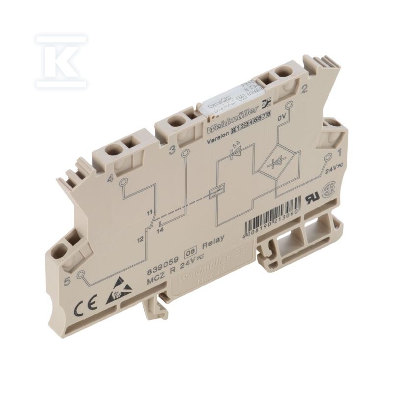 Moduł przekaźnikowy, 24 V DC ±20 %, - 8442960000